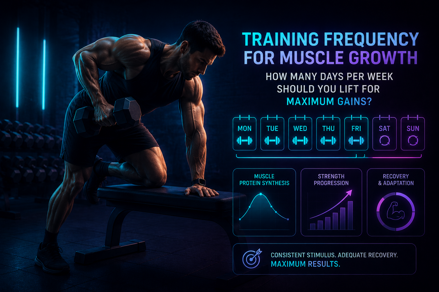 Training Frequency for Muscle Growth: How Many Days Per Week Should You Lift for Maximum Gains?